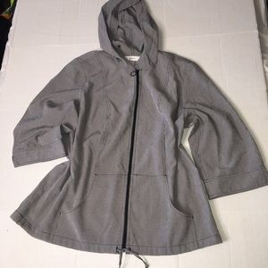 CJ Banks‎ lightweight jacket zipper